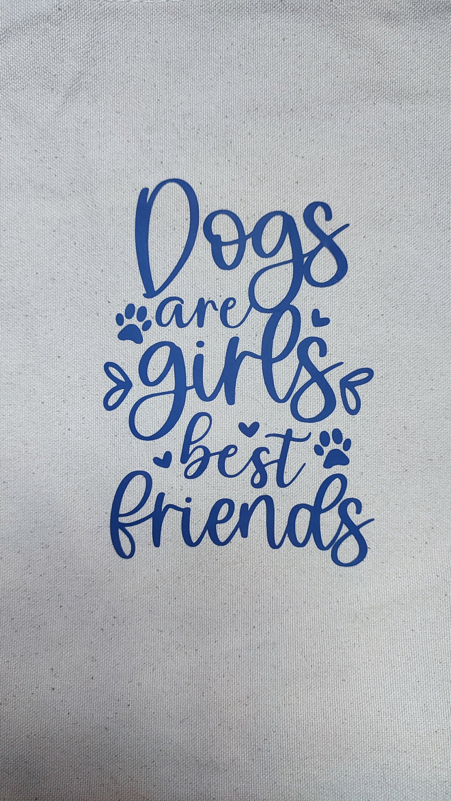 Jutetasche mit Aufdruck