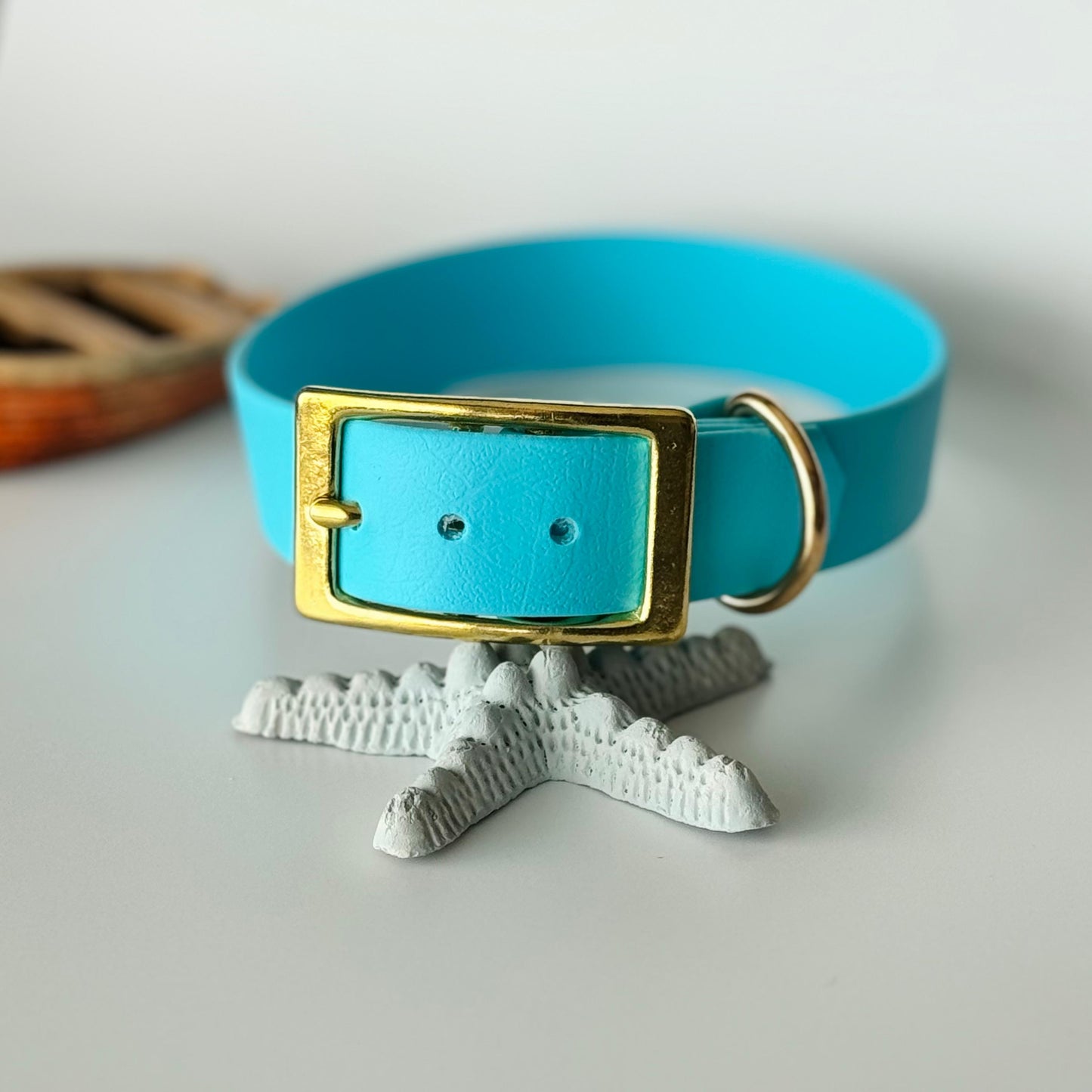 Halsband Biothane® Türkis