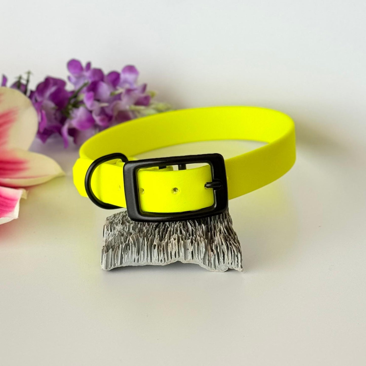 Halsband Biothane® Neongelb