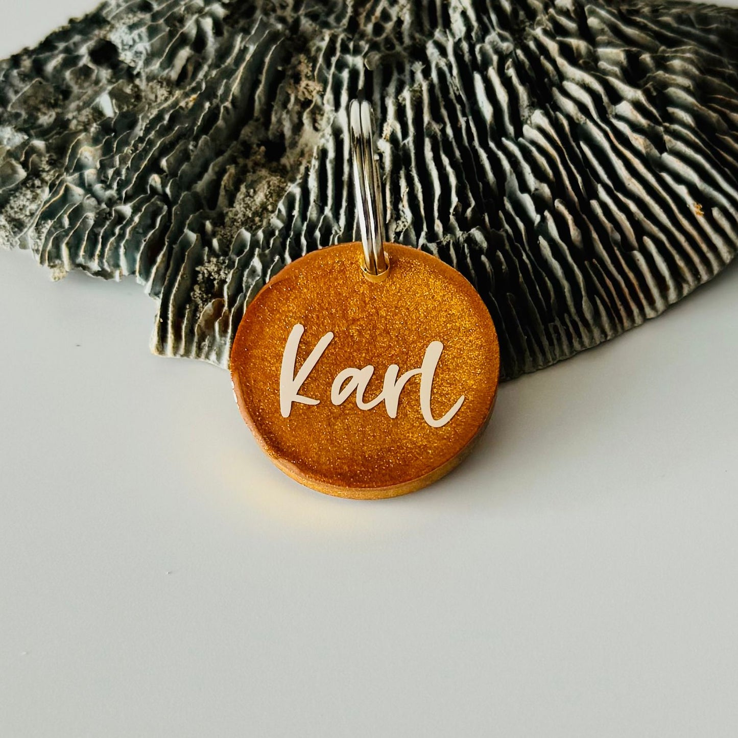Hundemarke personalisiert Golden Mini