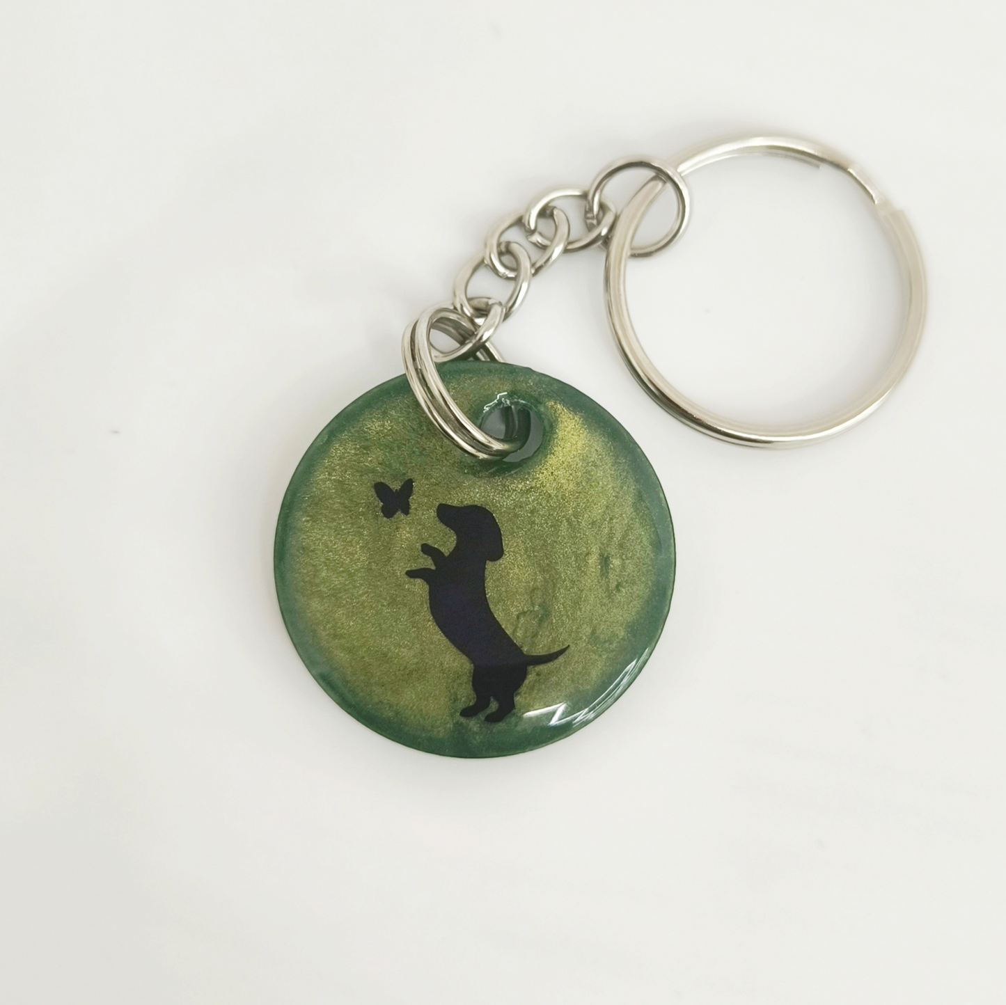 Dackel Schlüsselanhänger personalisiert