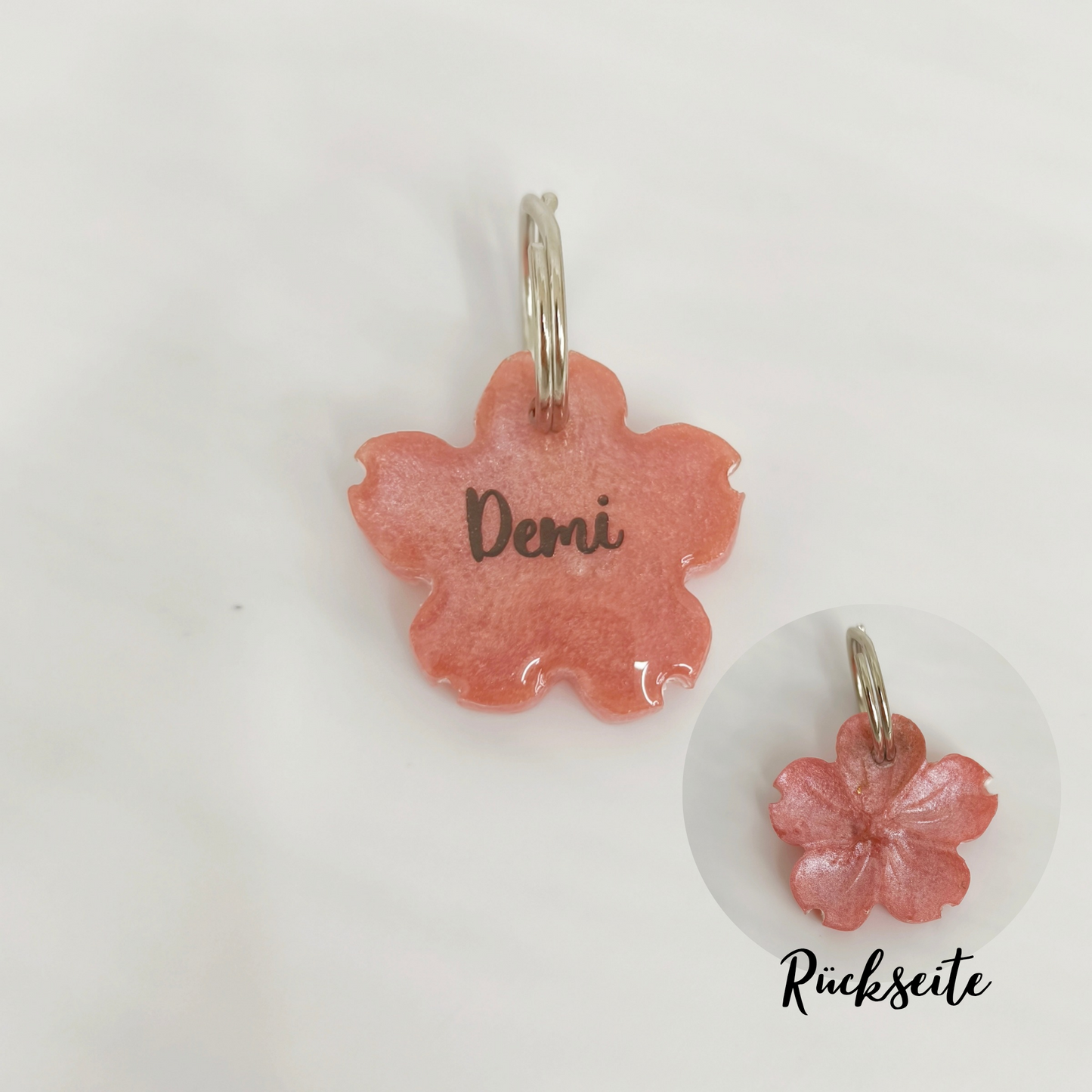 Namensmarke personalisiert Blume