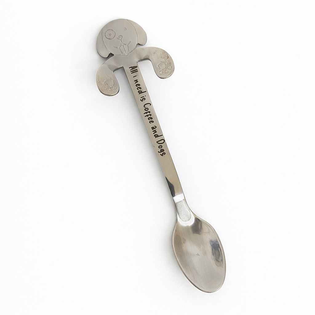 Kaffee- und Teelöffel für Hundemenschen personalisiert