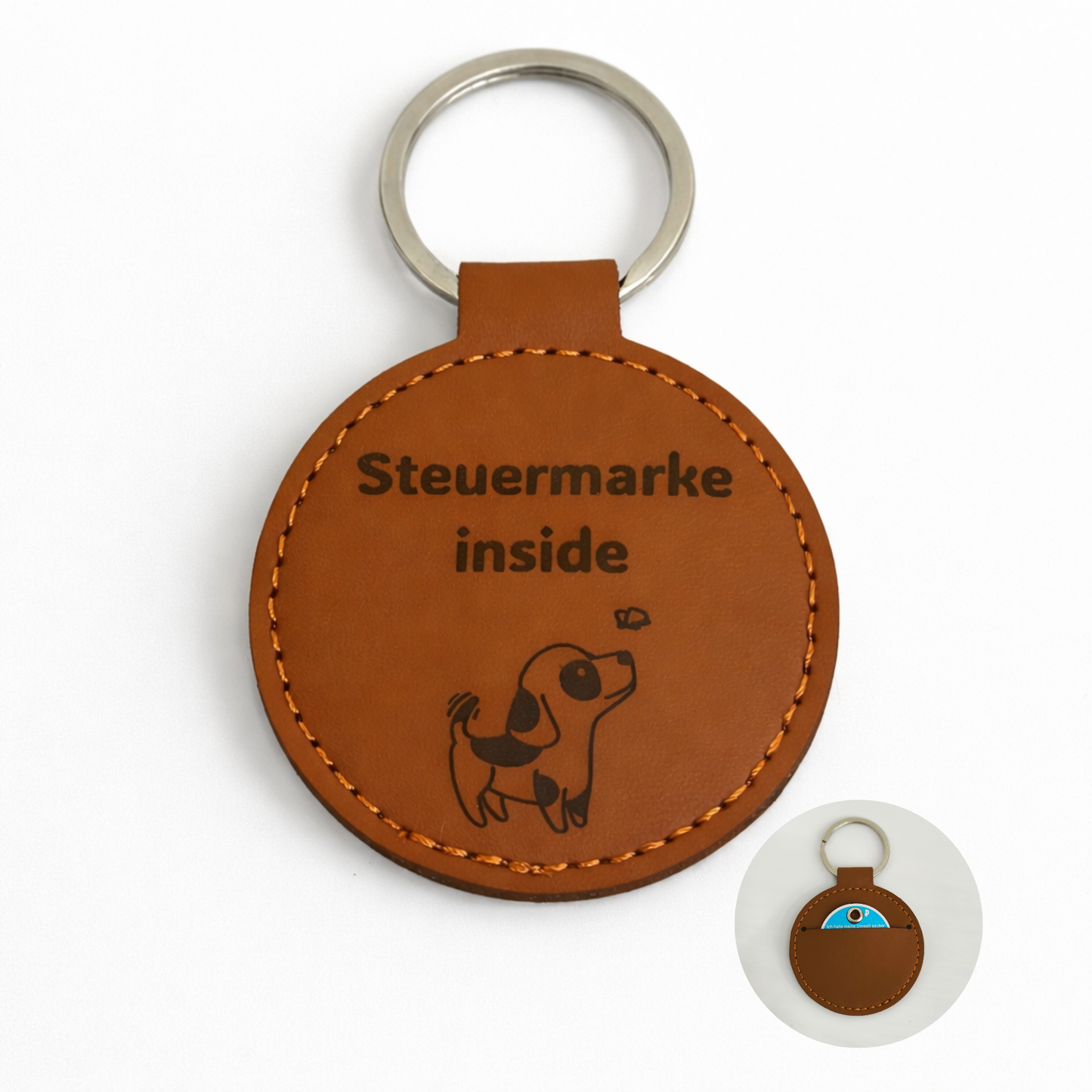 Hundesteuermarken Hülle