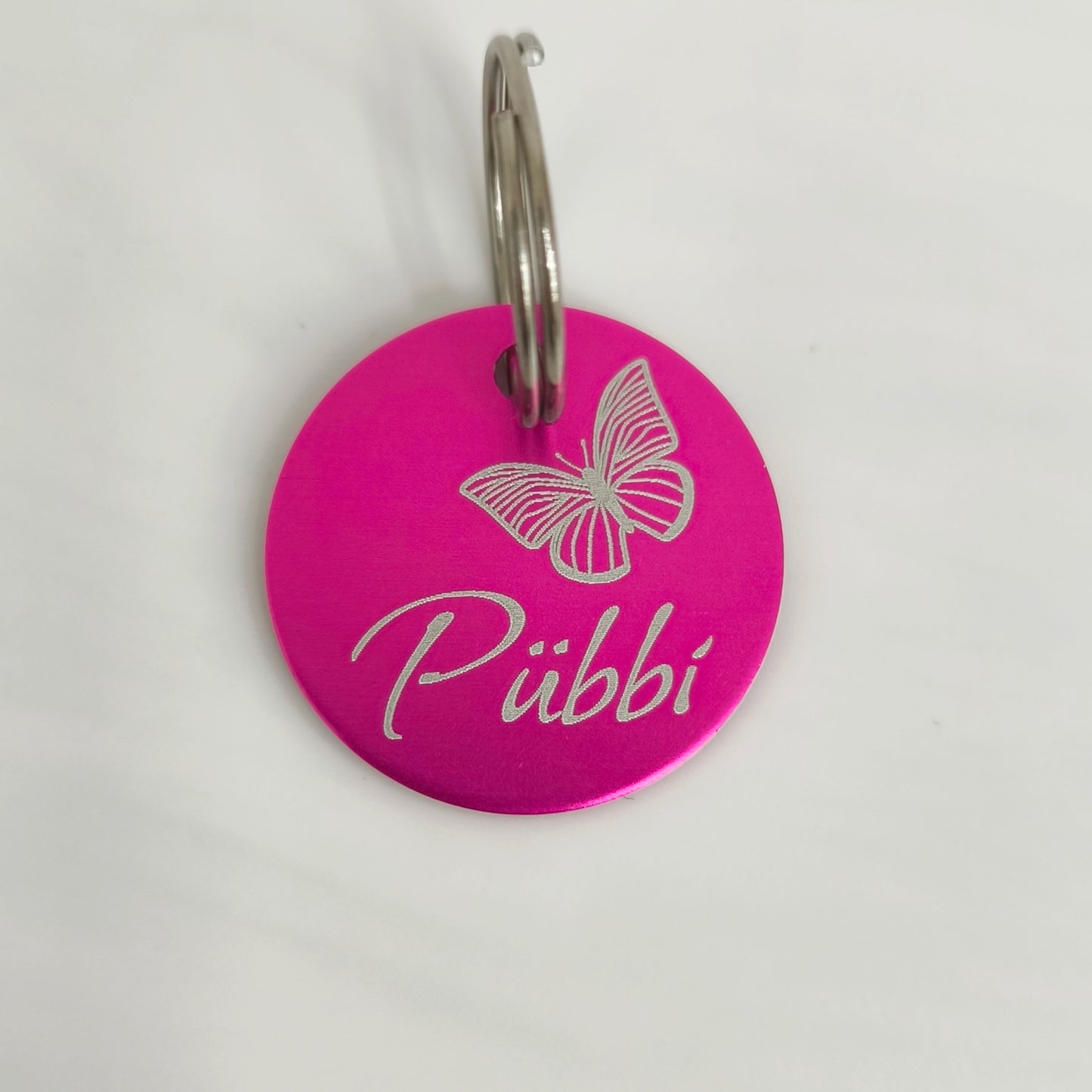 Halloween Hundemarke graviert verschiedene Farben Rund