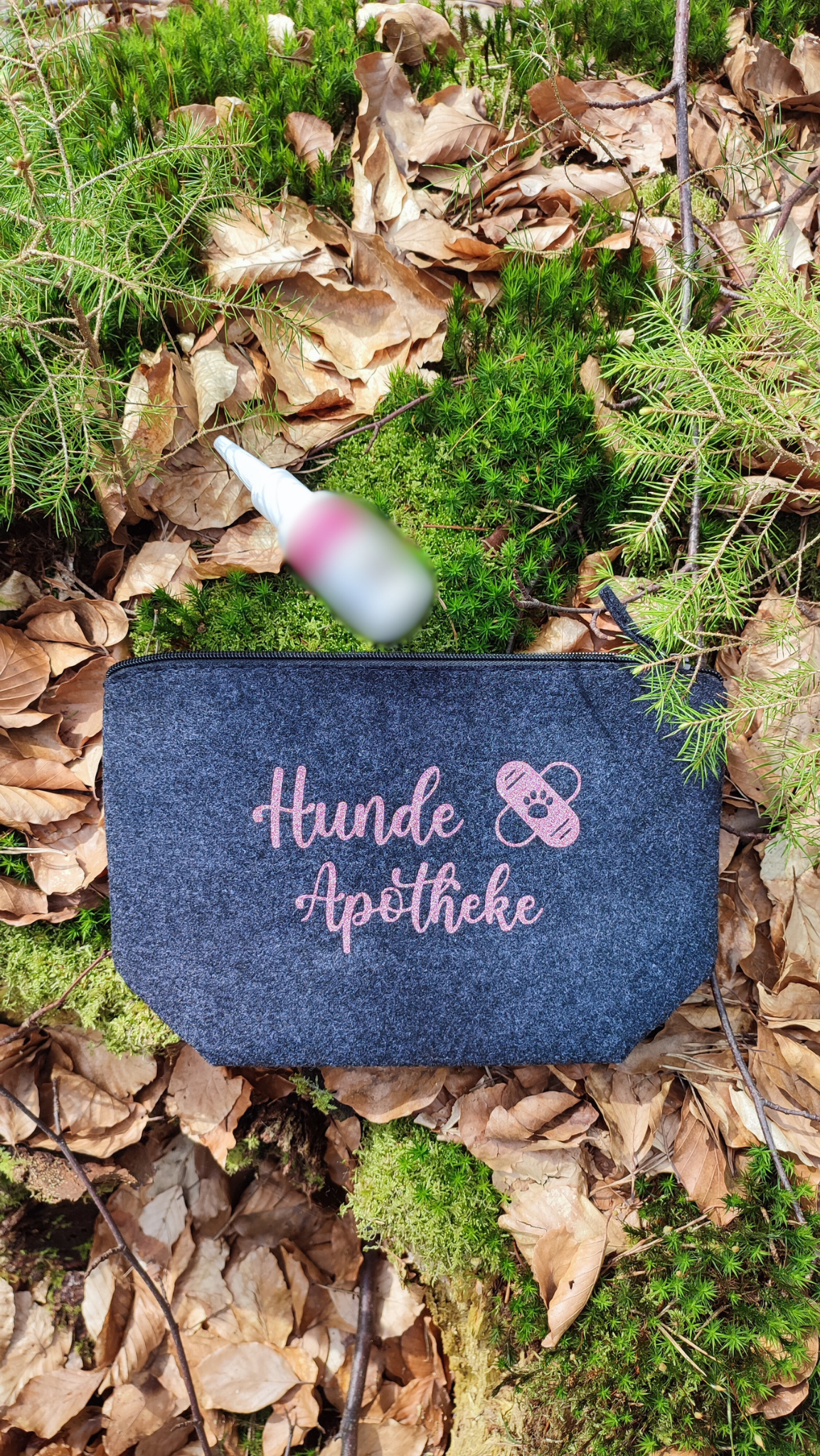 Hundeapothekentasche mit Aufdruck