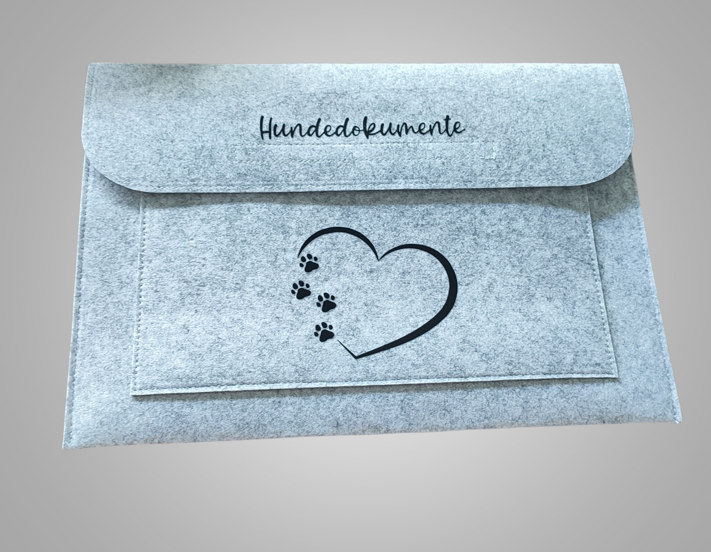 Dokumentenmappe mit Aufdruck