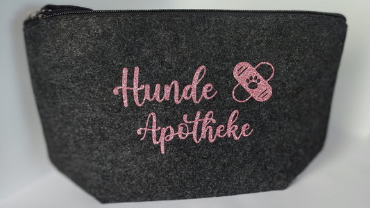 Hundeapothekentasche mit Aufdruck