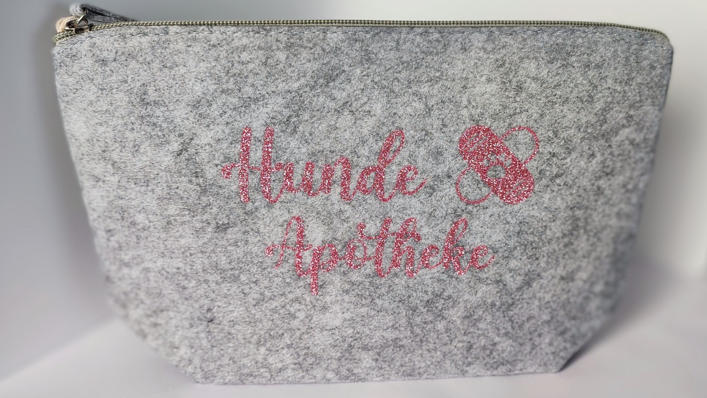 Hundeapothekentasche mit Aufdruck