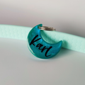 Hundemarke personalisiert Green Moon