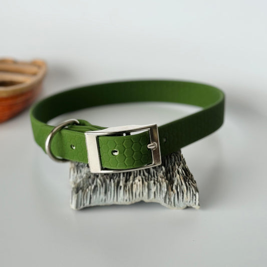 Halsband Hexa Grün