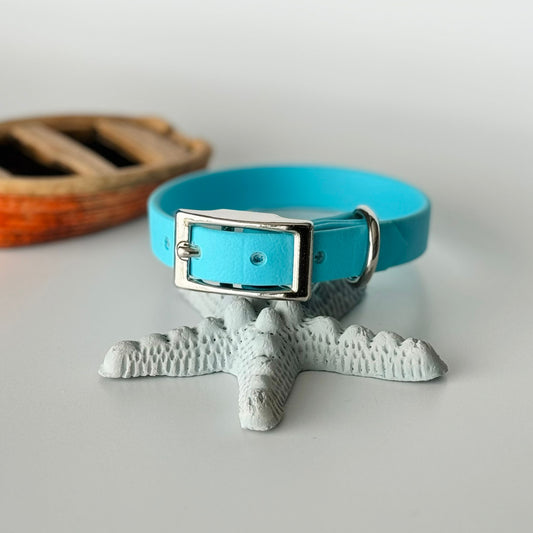 Halsband Biothane® Türkis