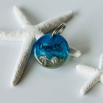 Hundemarke personalisiert Strand Mini