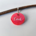 Hundemarke personalisiert Rot Classic