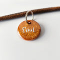 Hundemarke personalisiert Braun Classic