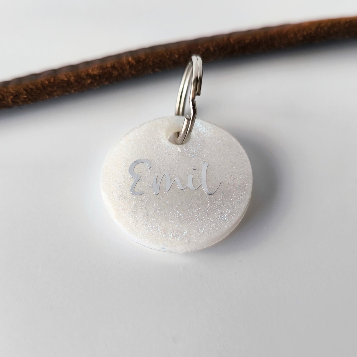 Hundemarke personalisiert Pearl Classic