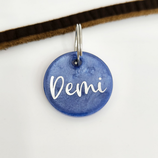 Hundemarke Jeans Blau