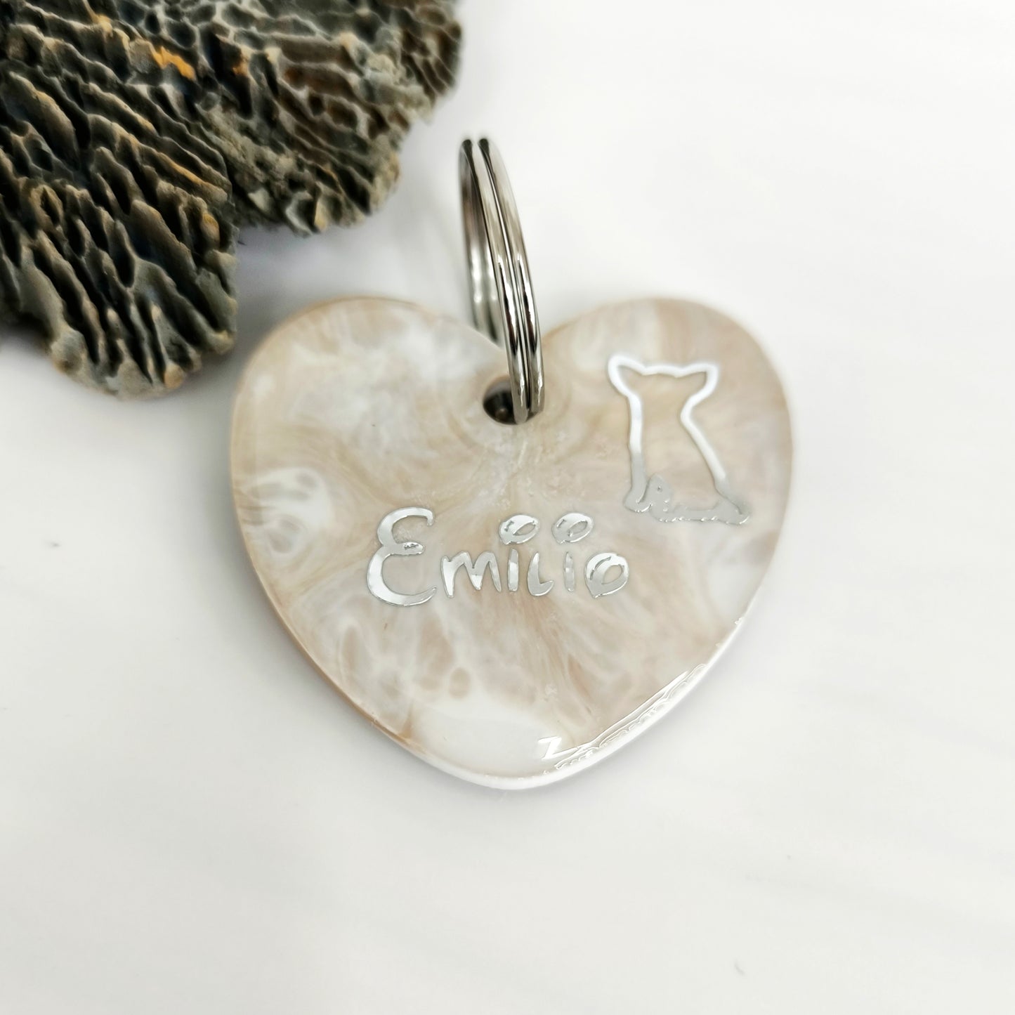 Hundemarke personalisiert Kurzhaar Chi