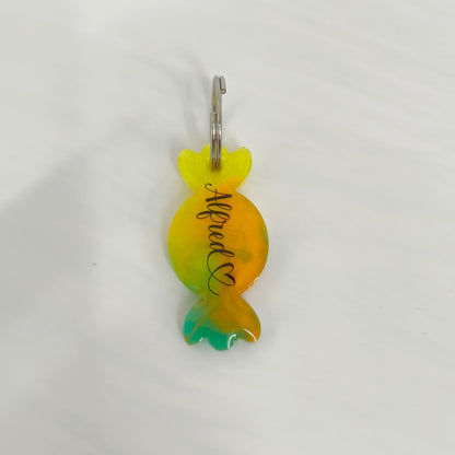 Namensmarke personalisiert Bonbon