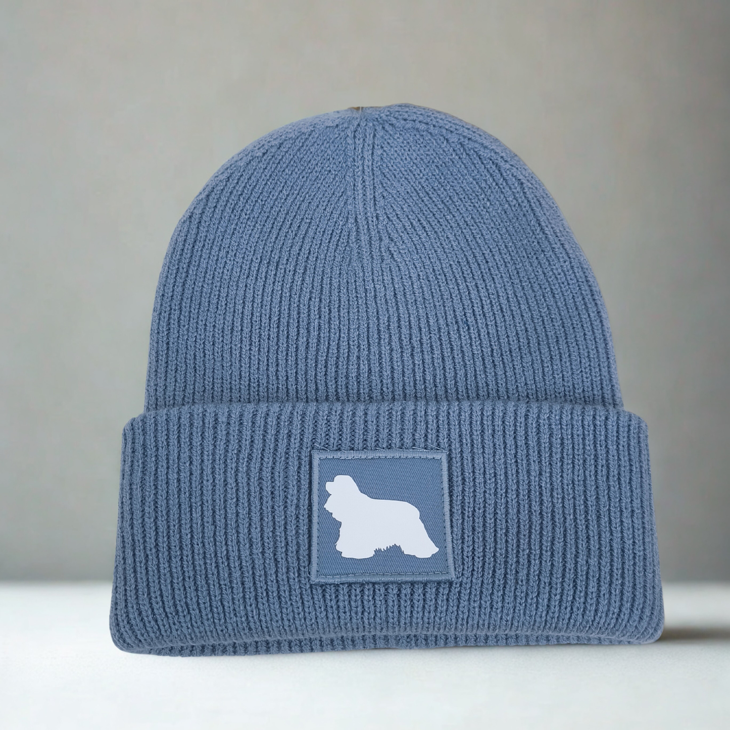 Mütze mit Aufdruck blau 