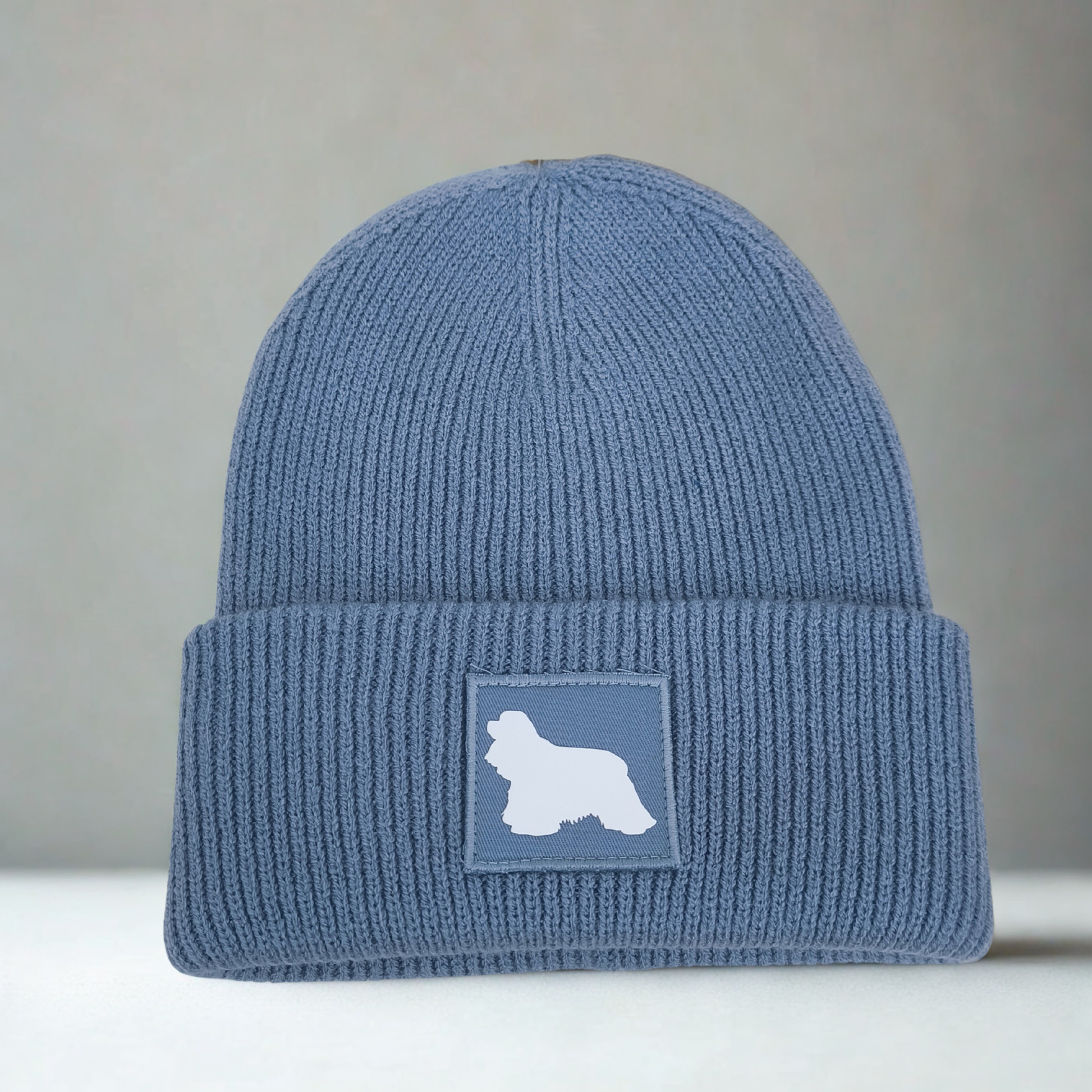 Mütze mit Aufdruck blau 