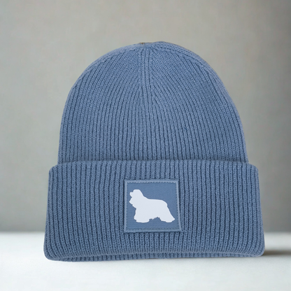 Mütze mit Aufdruck blau 