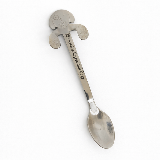 Kaffee- und Teelöffel für Hundemenschen personalisiert