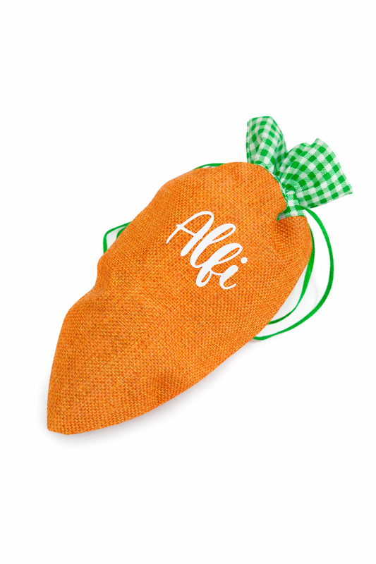 Personalisierte Osterüberraschung für Hunde, Karotte mit Namen & Hundemarken *Limitiert*