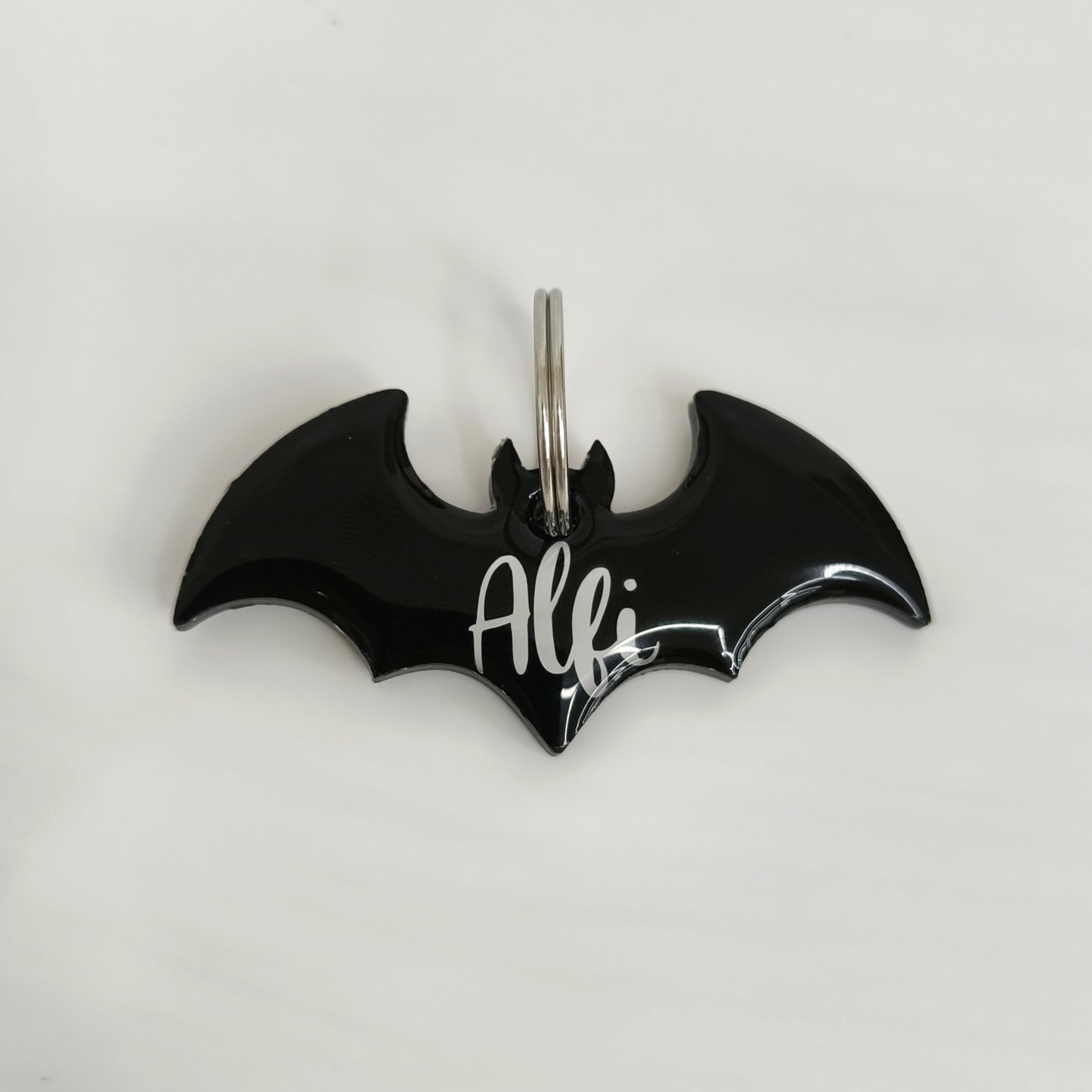 Hundemarke personalisiert Fledermaus