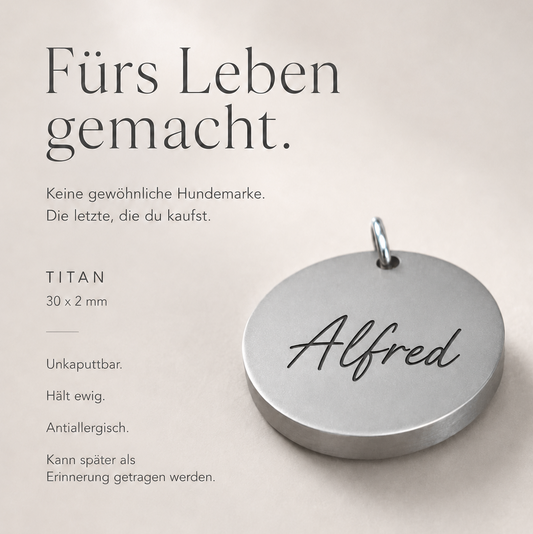 Titan Hundemarke Premium