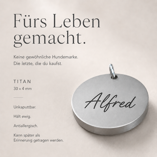 Titan Hundemarke Premium