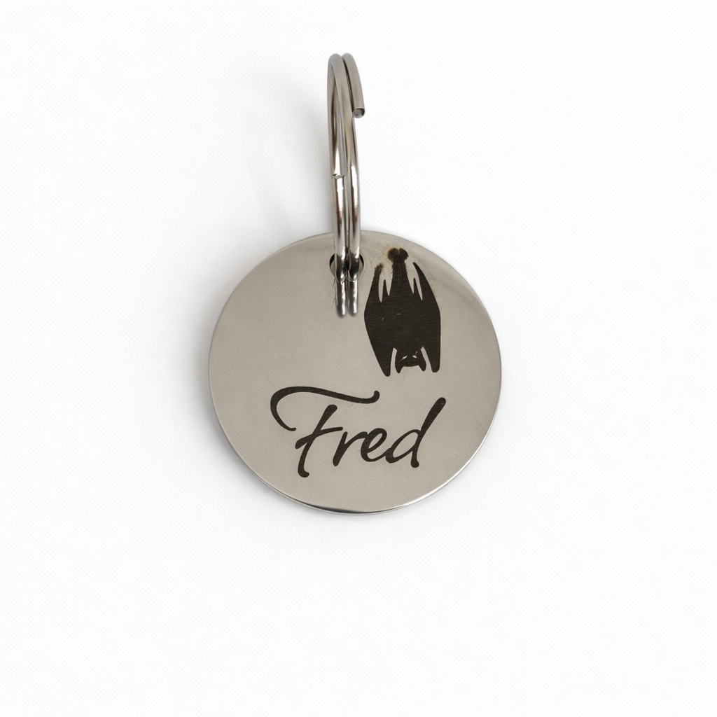 Hunderassen Hundemarke graviert verschiedene Farben Rund