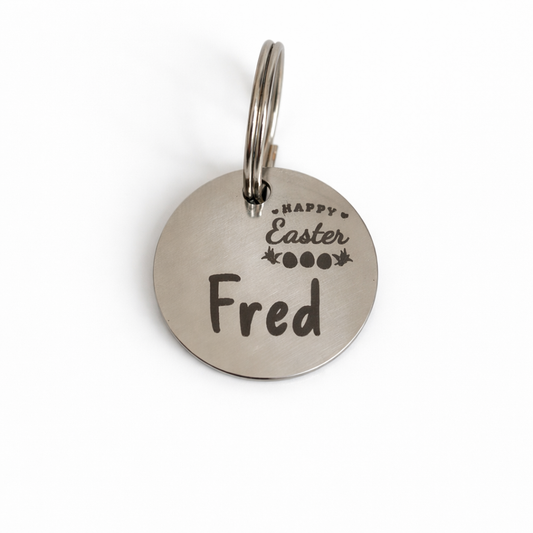 Oster Hundemarke graviert verschiedene Farben Rund